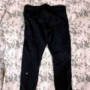 Blue Lululemon Leggings with Mesh